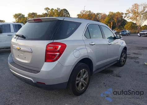 2017 Chevrolet Equinox Ls z USA, uszkodzony, nr VIN 2GNALBEK7H1534928